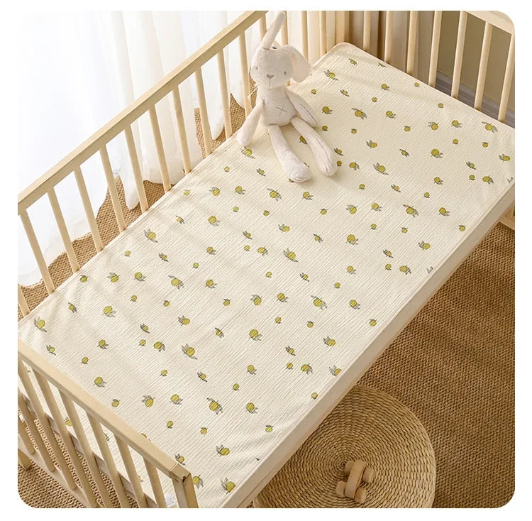 Reusable Baby Changing Mat Cover Baby Diaper Mattress Diaper for Newborn Cotton Waterproof Changing Pats Floor Play Mat