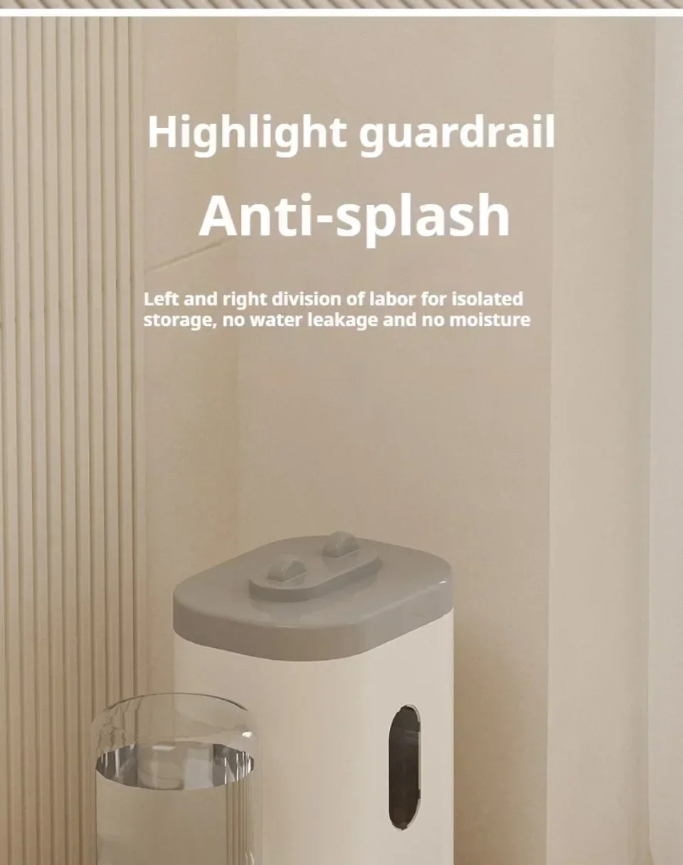 Automatic Pet Feeder and Water Dispenser 2in1 Raised Food Bowl with Water Fountain