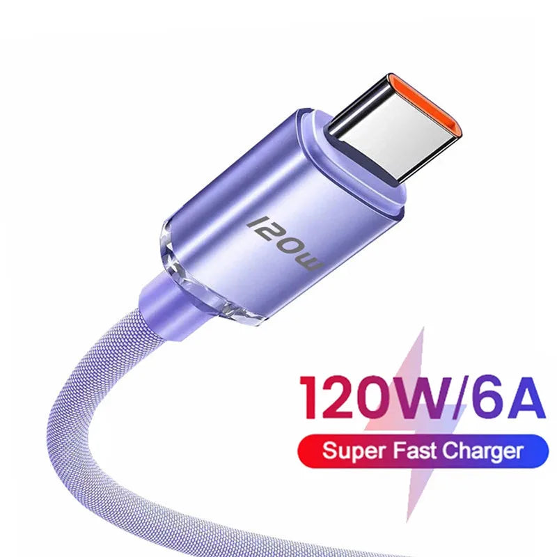 120W USB C Fast Charging Cable