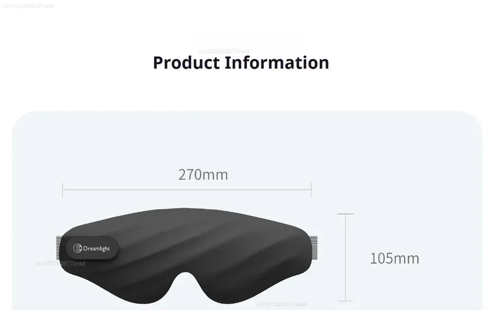 3D Stereoscopic Sleep Eye Mask
