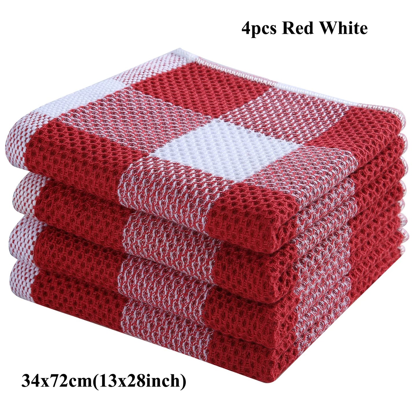 Olanly 100% Cotton Dish Cloth Towels