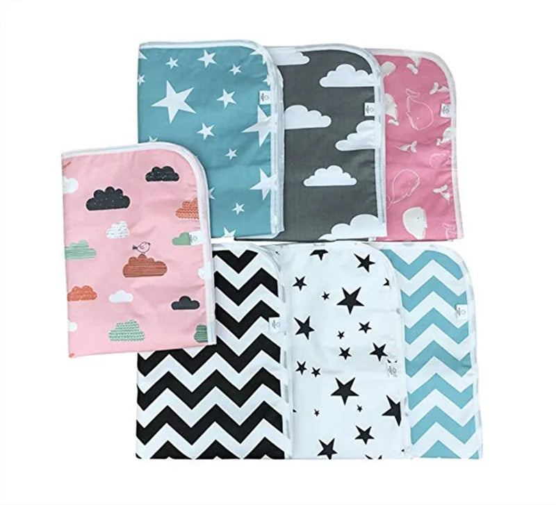 Waterproof Baby Changing Mat Reusable Newborn Baby Diaper Changing Pad Cover Infant Sheet Mattress Multifunction Floor Play Mats