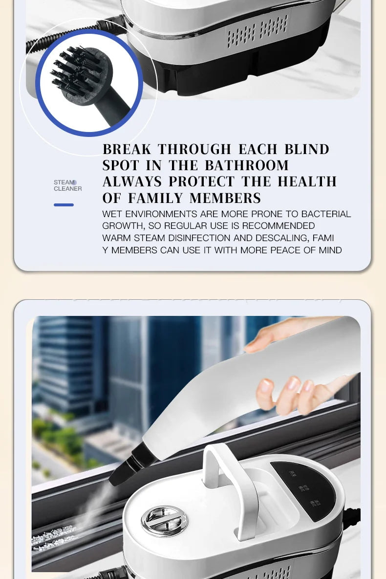 220V Handheld High Pressure Steam Cleaner 2500W