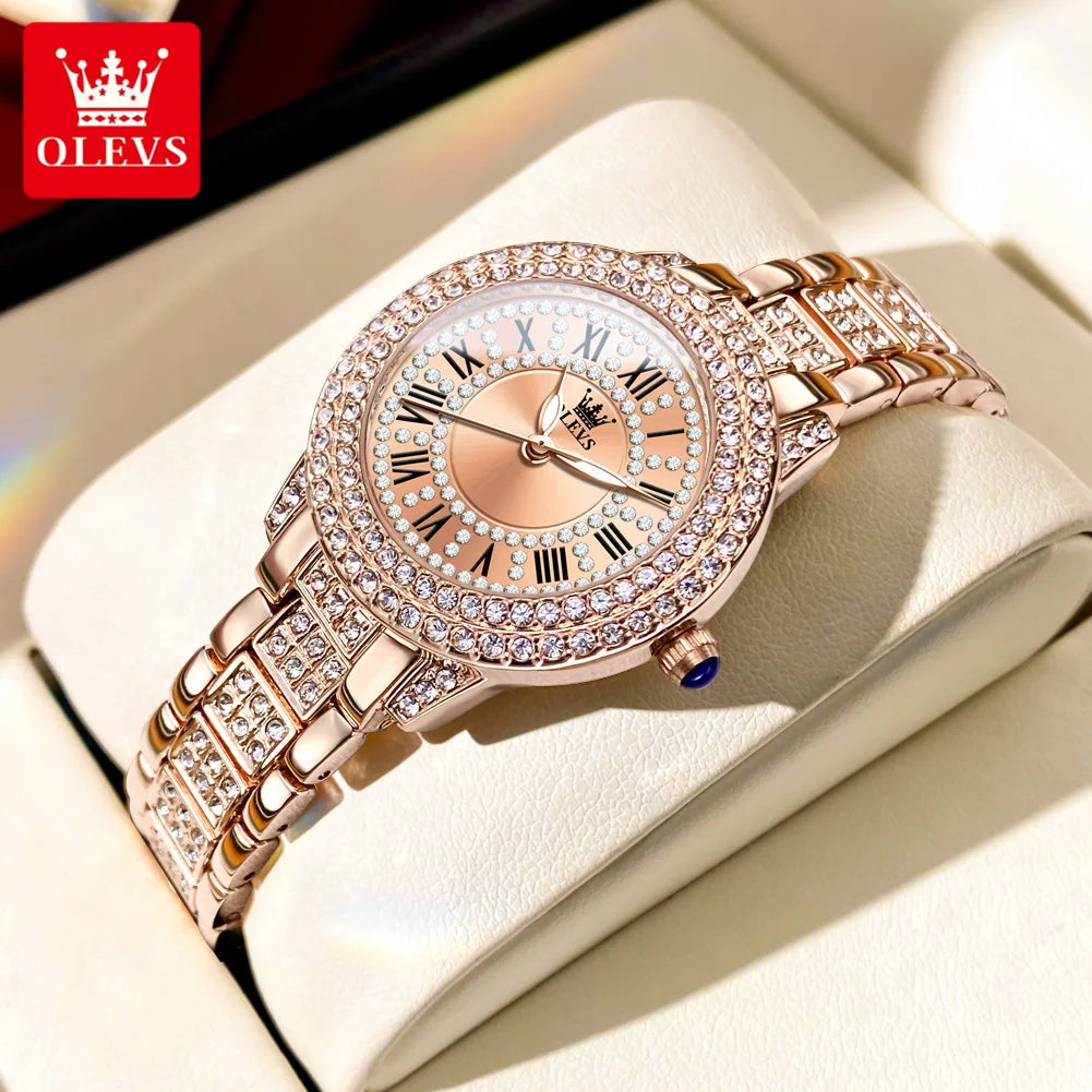 Stainless Steel  Diamond Watch
