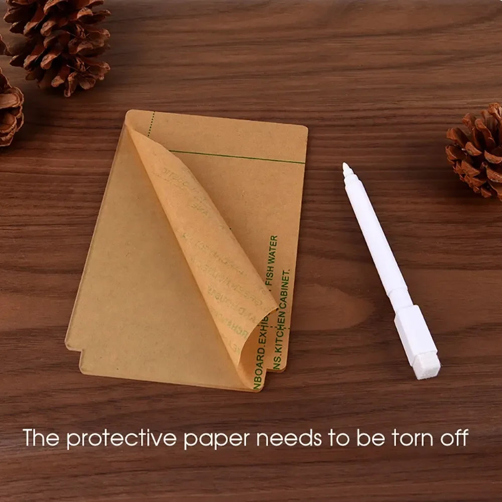 LED Notepad Drawing Board Glowing Acrylic Message Board With Pen Erasable Children's Drawing Letter Message Board Night Lamp