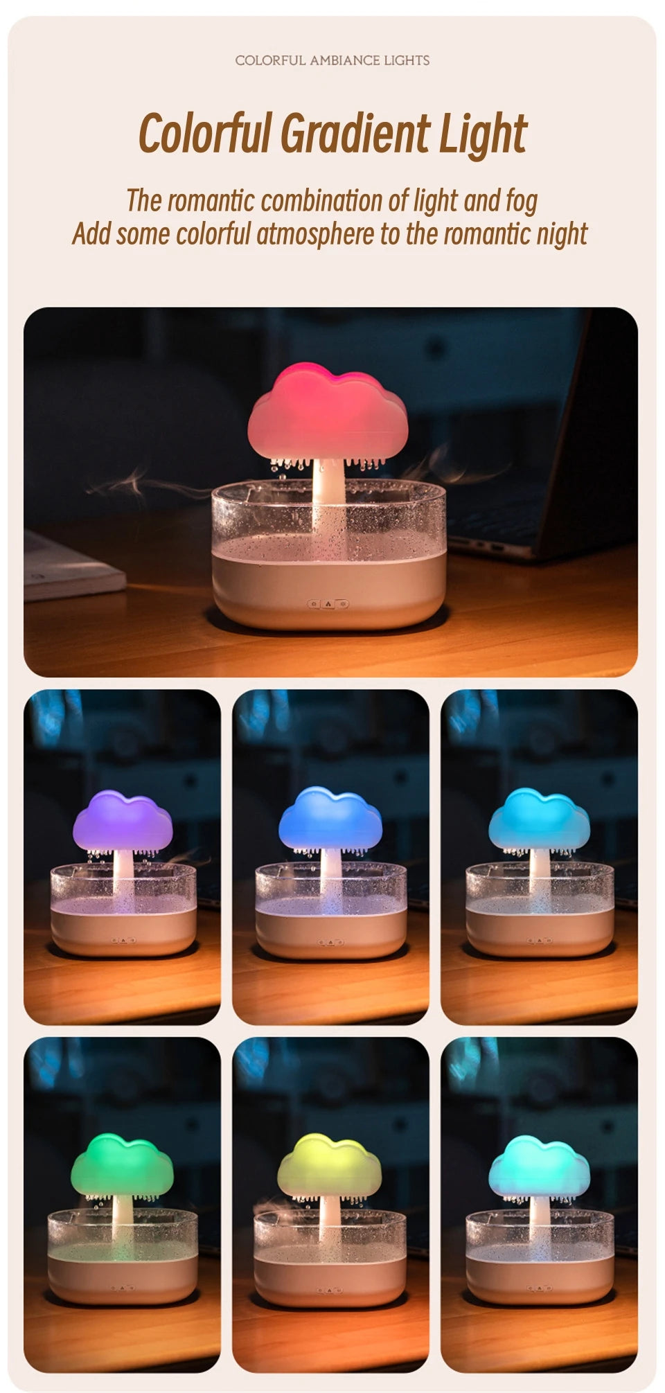 Mushroom Shape Wireless Fragrance Diffuser