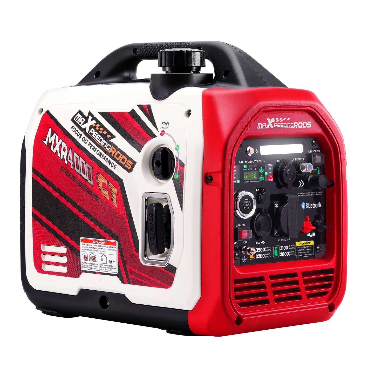 3500W Dual Fuel LPG Generator Inverter Generator Portable for Emergency Situations