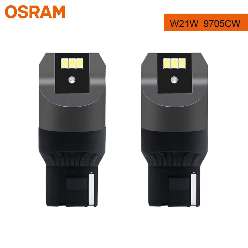 OSRAM Upgrade LED T20 W21W WY21W W21/5W Turn Signal Light 7440 7443 LEDriving SL Advance LED Car Reverse Lamp Brake Stop Bulb 2X