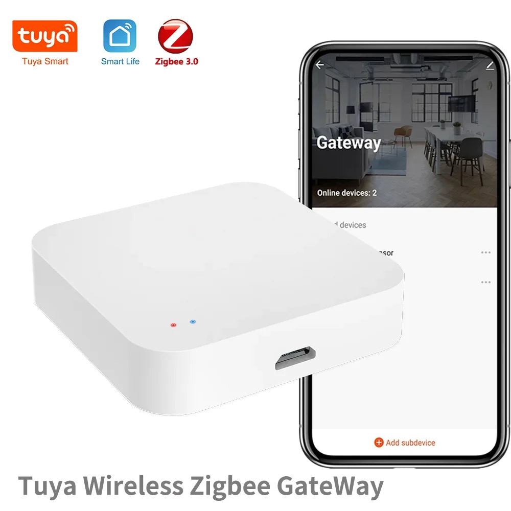 Tuya ZigBee Wireless Smart Gateway Hub Home Bridge Network APP Remote Control AU