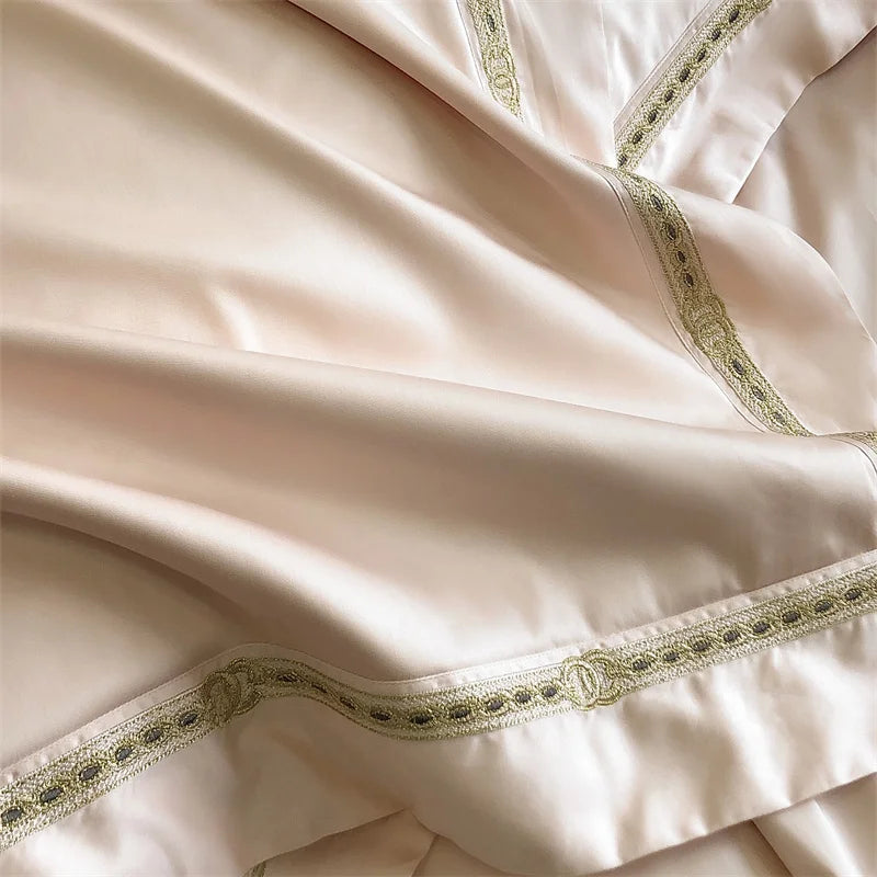 Egyptian Cotton Luxury Embroidert Bedding Set