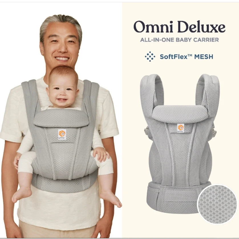 Egobaby Omni Deluxe Baby Carrier Ergonomic Breathable Infant Sling Adjustable Toddler Hip Seat Wrap Newborn Comfortable Baby 360