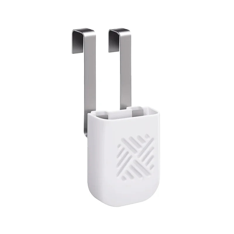 Toilet Tank Cleaning Tablet Holder Hanging Toilet Bowl Cleaner Buffer Box Toilet Tank Bleach Tablet Bracket Bathroom Organizer