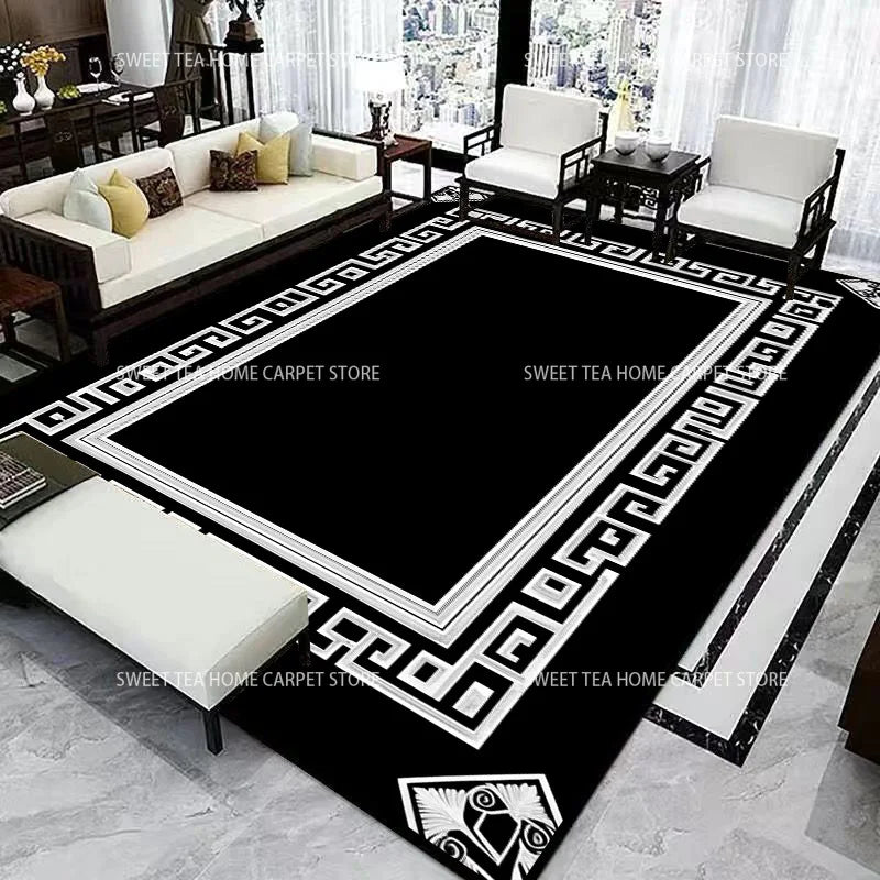 Nordic Light Luxury Living Room Rugs Modern Simplicity Style Bedroom Carpet Room Decor Non-slip Floor Mats Big Size 200x300