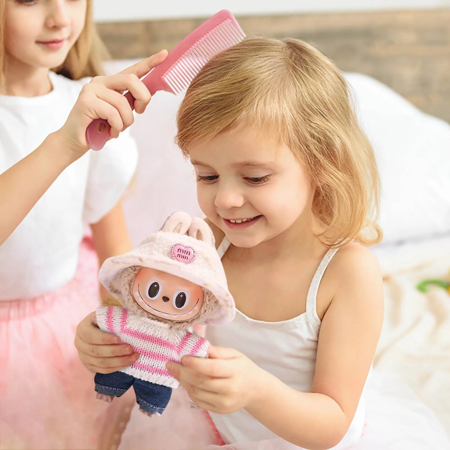 22 Styles 17cm Cute Set Labubu Doll Clothes Outfit Accessories Doll Clothing Kid Toy Girl Gift