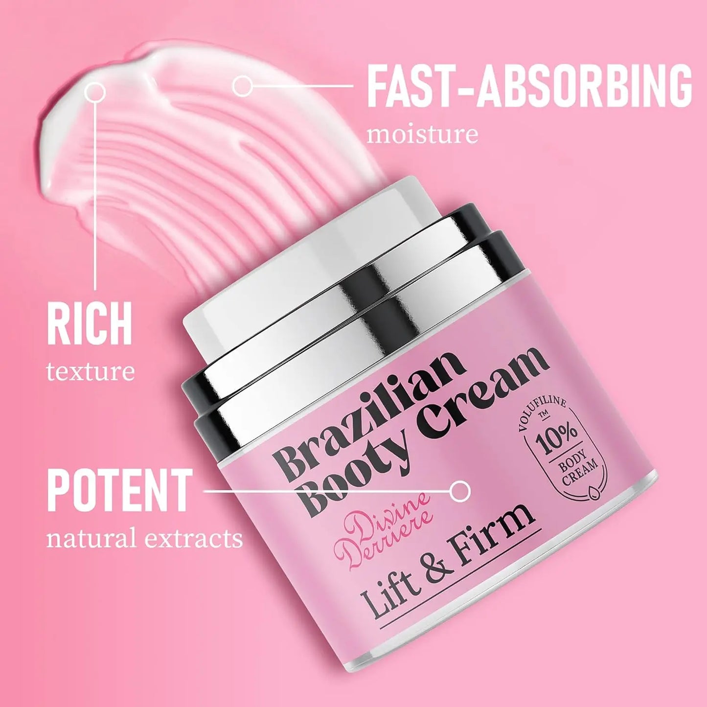 Smoothing Body Lotion Hip Buttock Skin Care