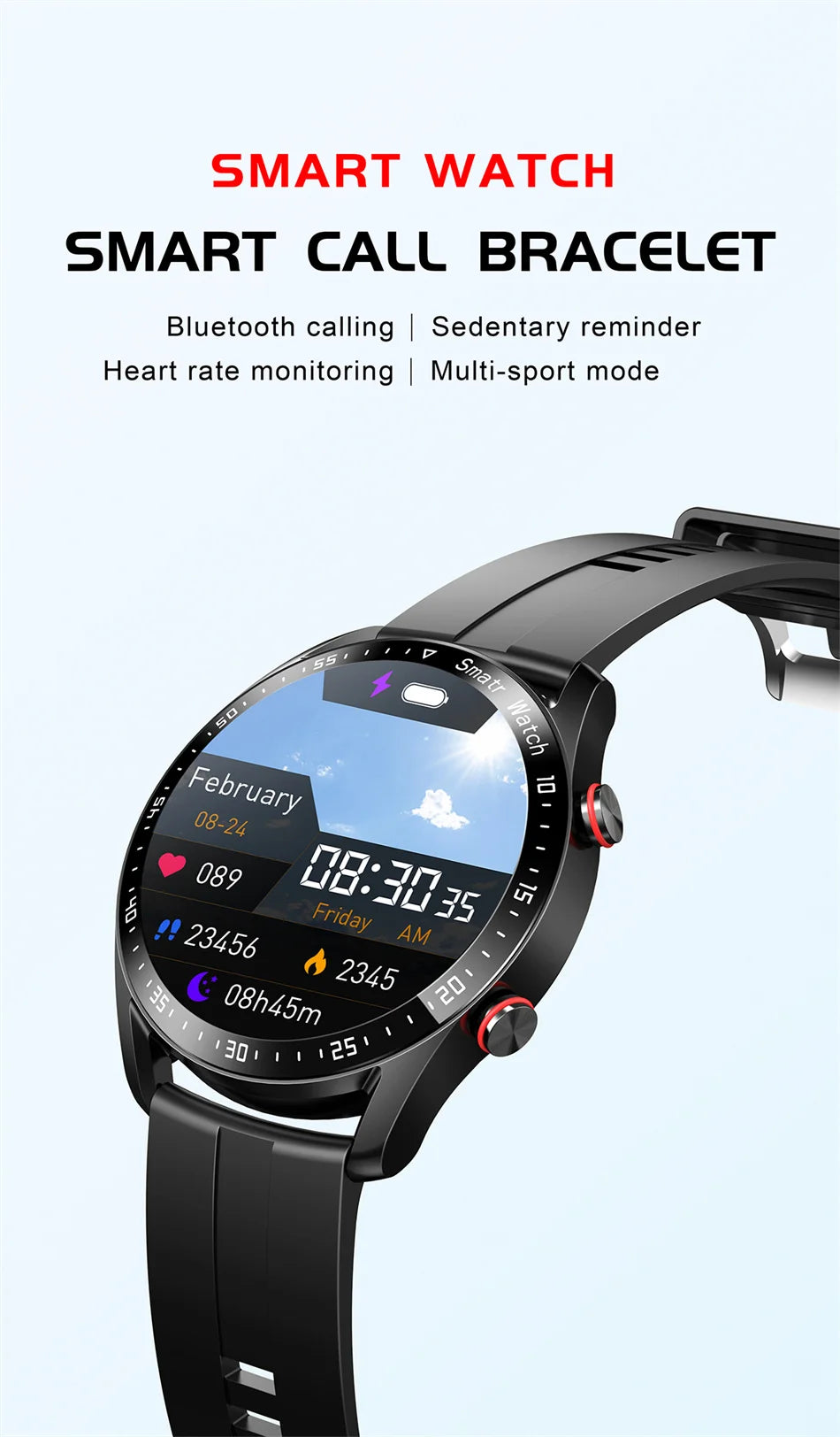 GT Series Smart Watch For Android IOS