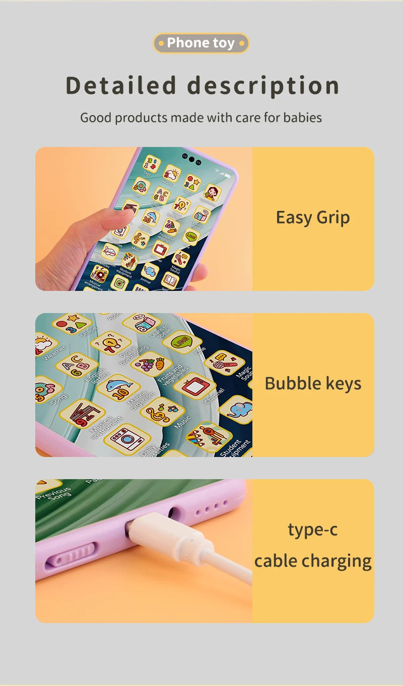 Baby Simulation Mobile Phone Toy