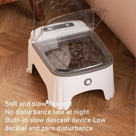 Smart Automatic Pet Feeder – Timed Sensor Dispenser for Cats and Dogs, Dry & Wet Food Slow Feeder Bowl