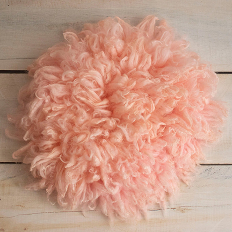 100% Flokatti Wool Mats Baby Photography Blanket Newborn Wrap Flokati Props for Newborns Photo Shoot Fotografia Accessories