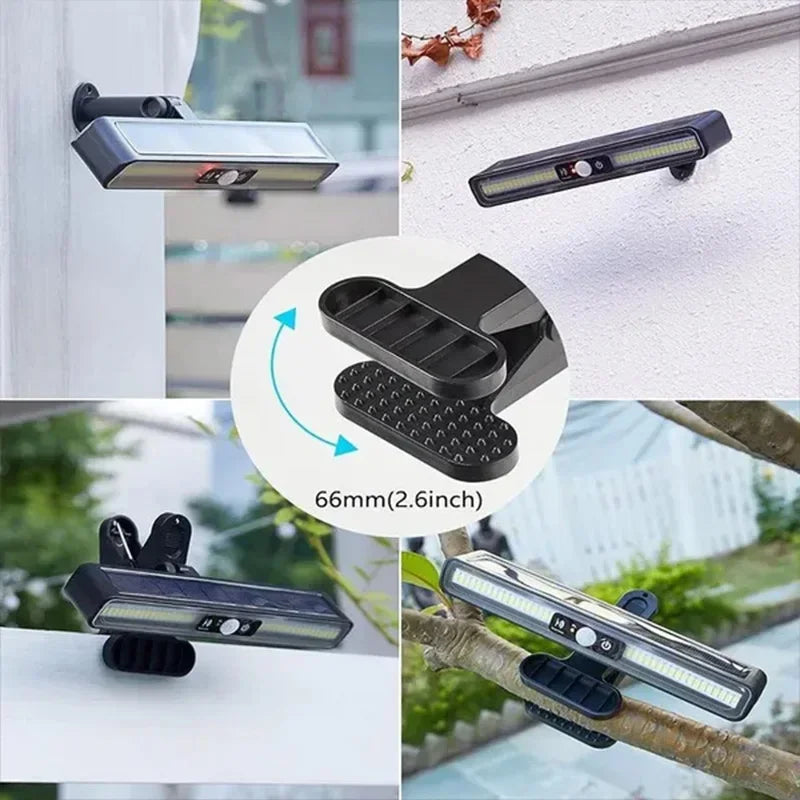 LED Clip On Solar Fence Lights