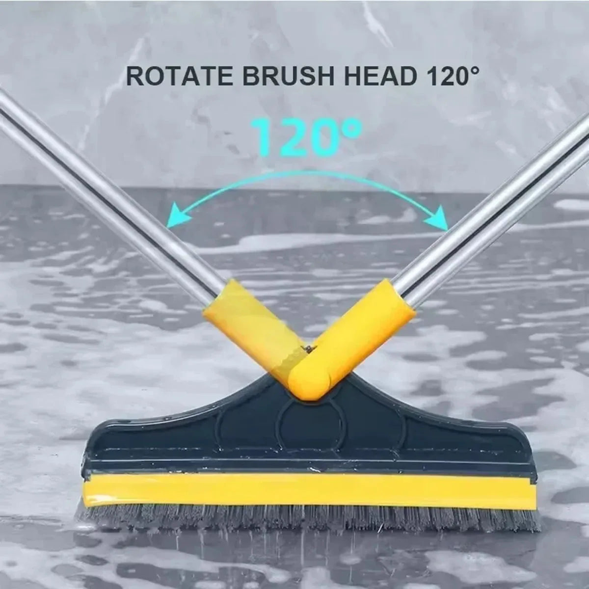 Bathroom Floor Brush Wash the floor Brush the ground Seam Brush Tile Long Handle Wall Wash Toilet Cleaning