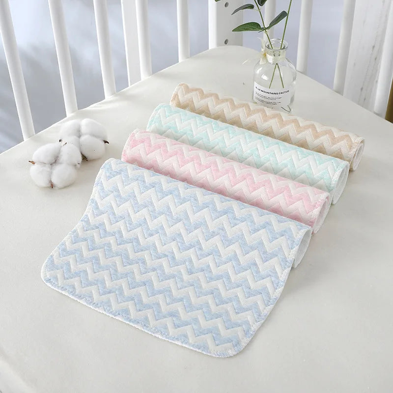 Baby Diaper Changing Mat Infant Cotton Reusable Diaper Pad Waterproof Crib Sheet Washable Newborn Bed Cover Urine Nappy Mattress