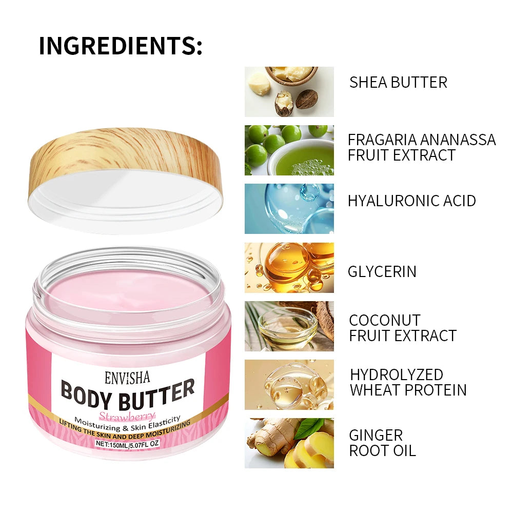 Strawberry Face Body Butter