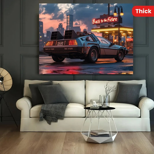 Thrilling gaming experience and creative car design - perfect for home and office, 1.5 inch thick pine solid wood frame