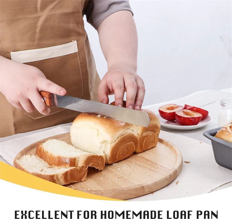 1 Piece Rectangle Loaf Pan Nonstick Carbon Steel Baking Bread Pan Kitchen Baking Tin Oblong Bread and Meat Bakeware YY121