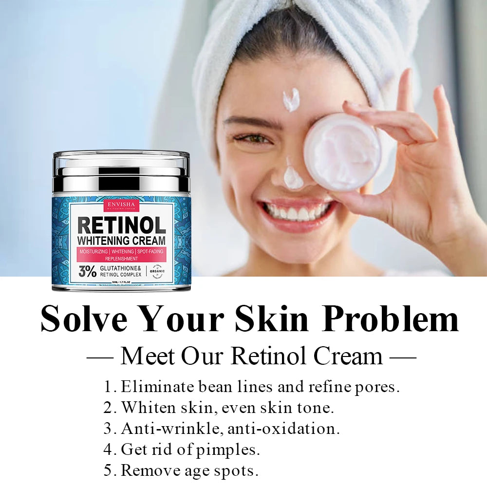 ENVISHA Vitamin Collagen Retinol Face & Neck Cream