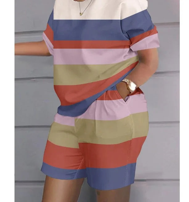 Two Piece Shorts Set