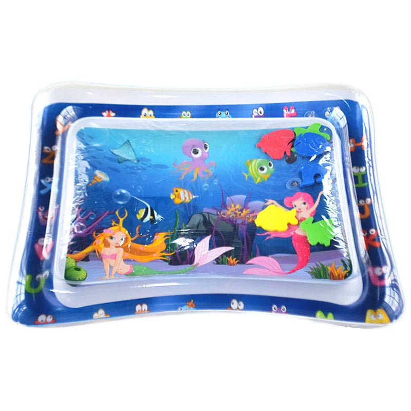 Baby Water Mat Inflatable Cushion Infant Toddler Water Play Mat for Children Early Education Developing Baby Toy Summer Toys