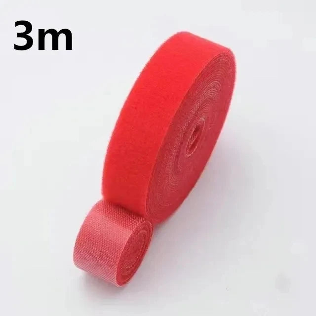 1/5M Cable Organizer Cable Management Wire Winder Tape
