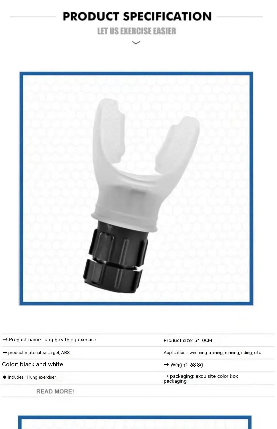 Lung Capacity Abdominal Breathing Machine