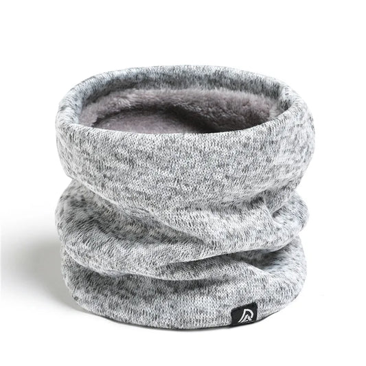 Unisex Solid Cashmere Ring Scarf