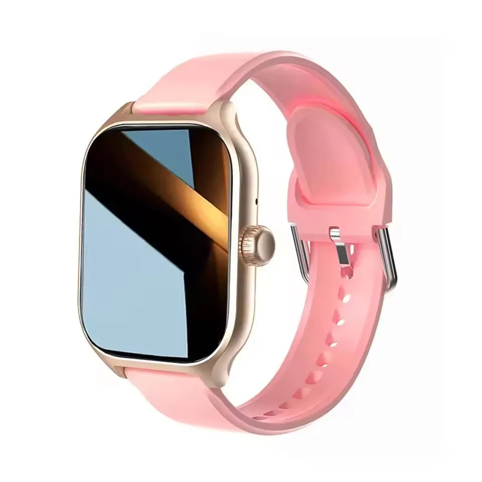 2025 Smart Watch Women 2.01" Full Touch Screen Heart Rate Tracker Bluetooth Call Waterproof Sport Smartwatch Men for Android IOS