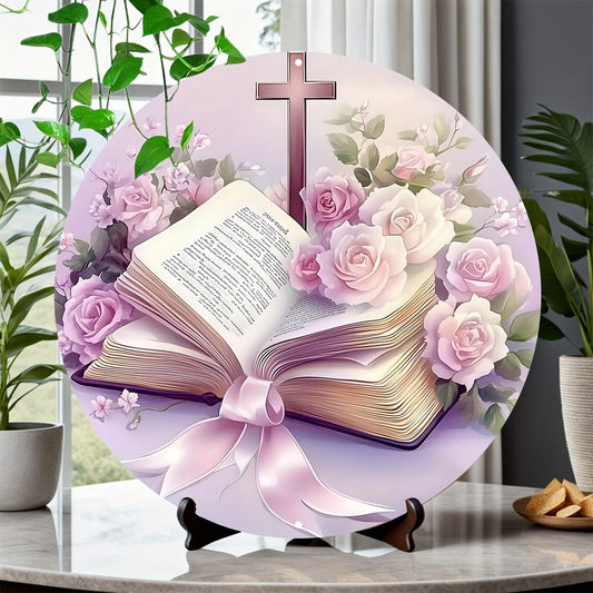 "8x8" Aluminum 'Bible' Sign