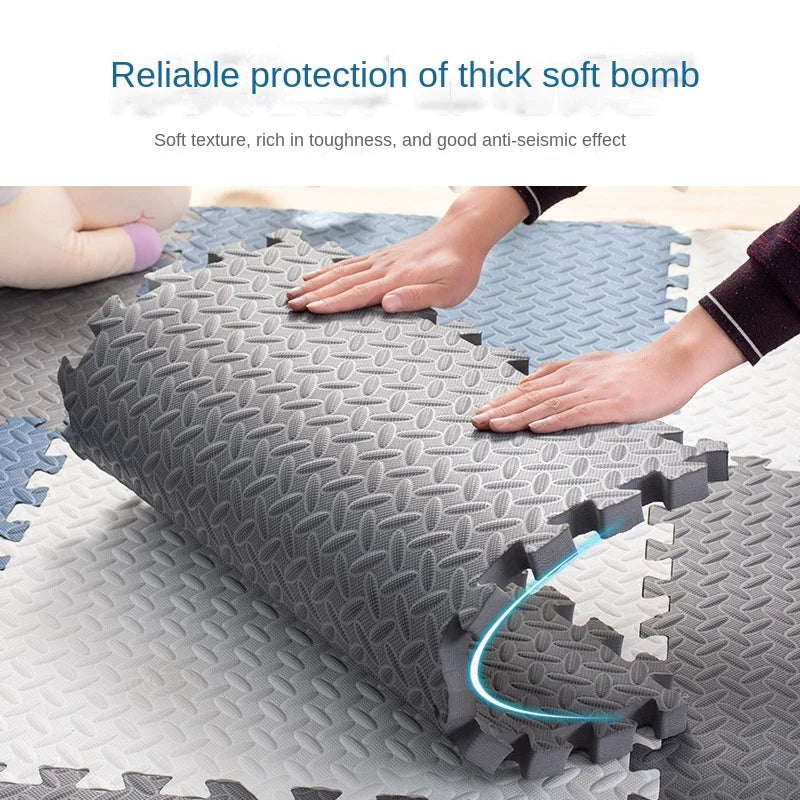 16pcs 30*30cm Puzzle Mat For Children Thick Baby Play Mat Kids Carpet Mats EVA Foam Rug Children Room Activities Mat For Baby