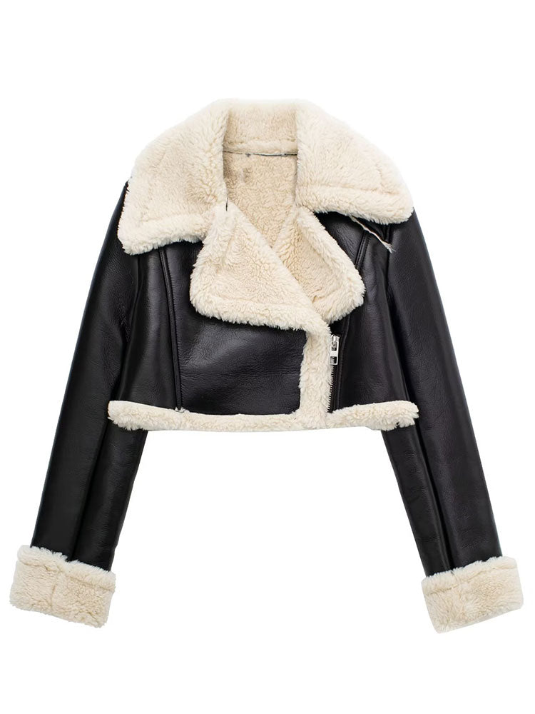 Women Front Zipper Jacket