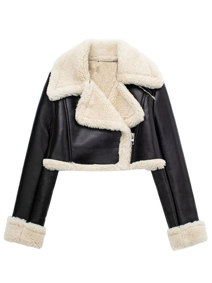 Women Front Zipper Jacket