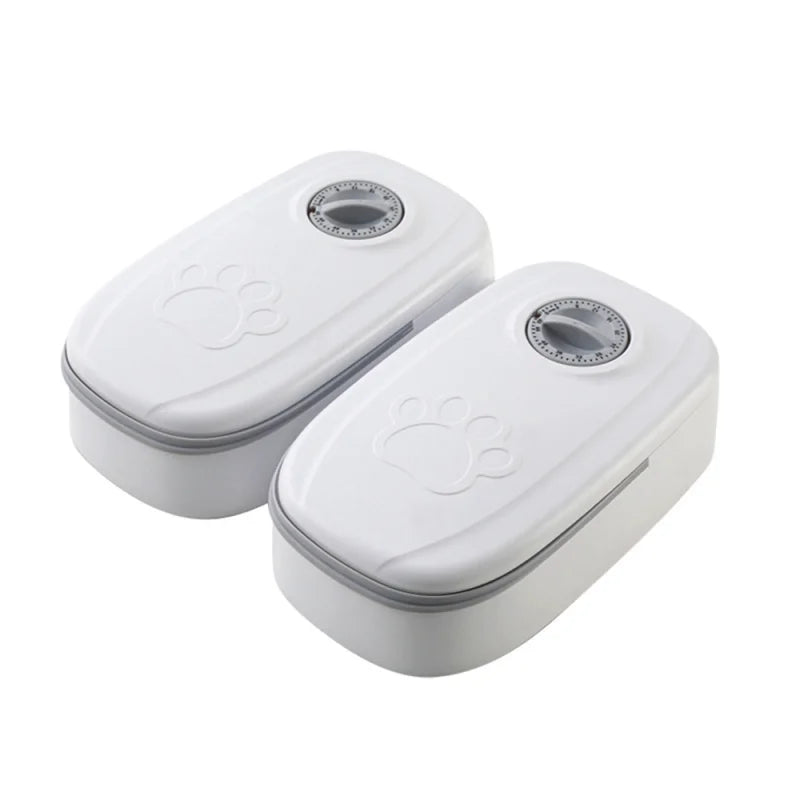 Smart Pet Food Feeder – Automatic Timer-Controlled Dry Food Dispenser for Cats & Dogs