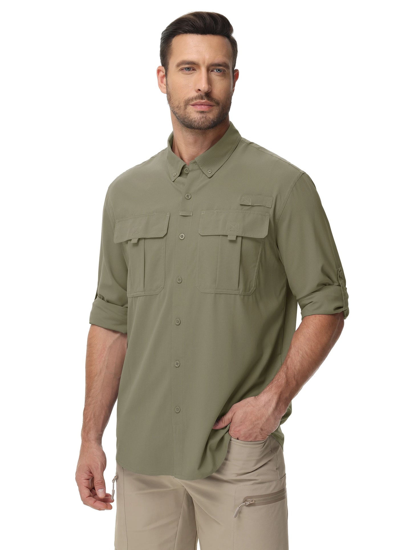 KEFITEVD Men's Long Sleeve Shirts