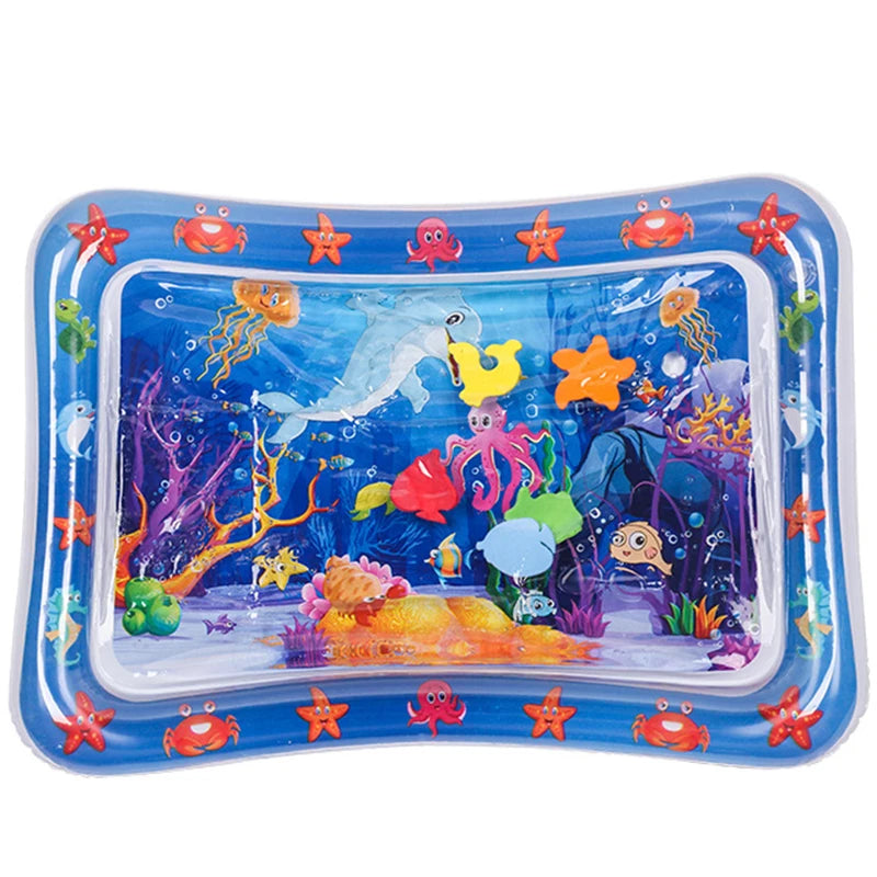 Water Mat for Babies Inflatable Activity Center, Baby Water Mat for 3 6 9 12 Months Infants Baby Toys for Toddlers, Promote Bab
