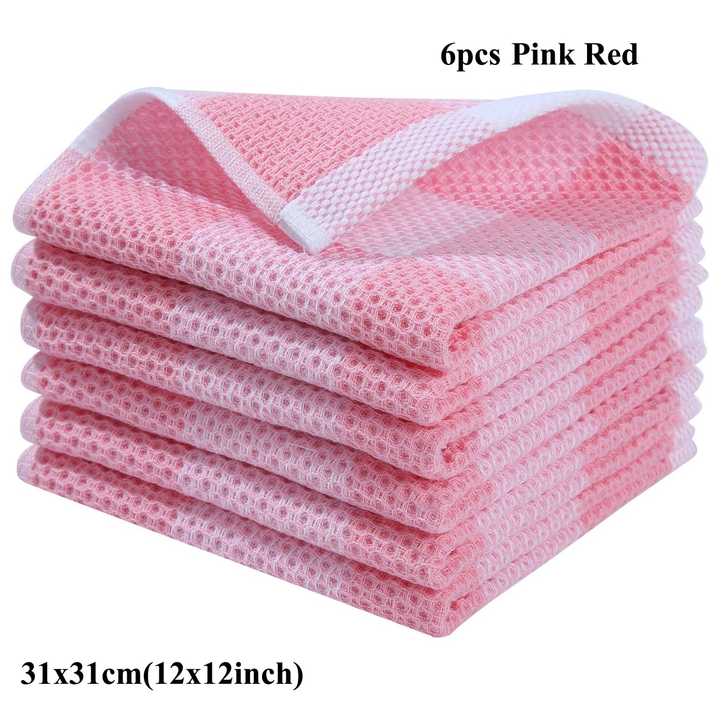 Olanly 100% Cotton Dish Cloth Towels