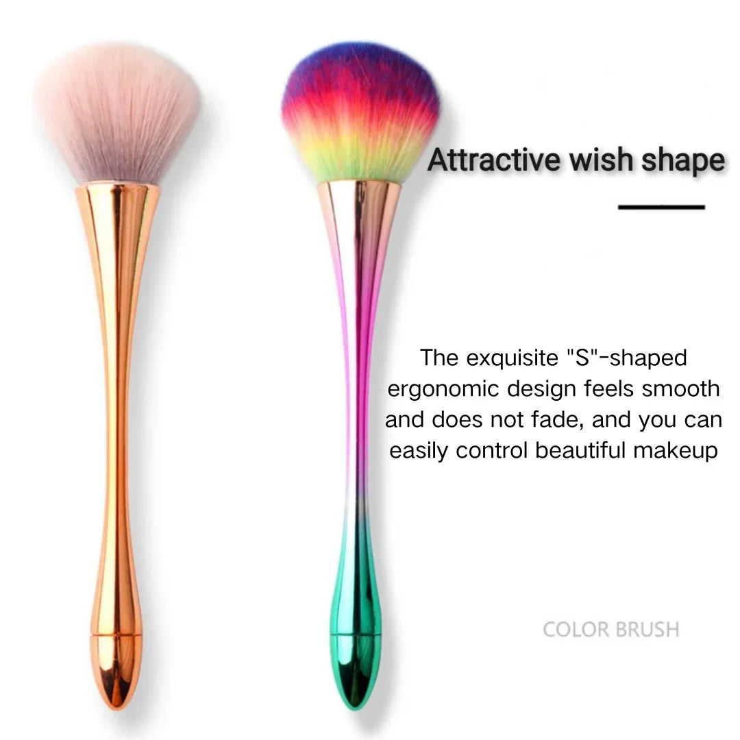 Rose Gold Professional Powder Blush Brush