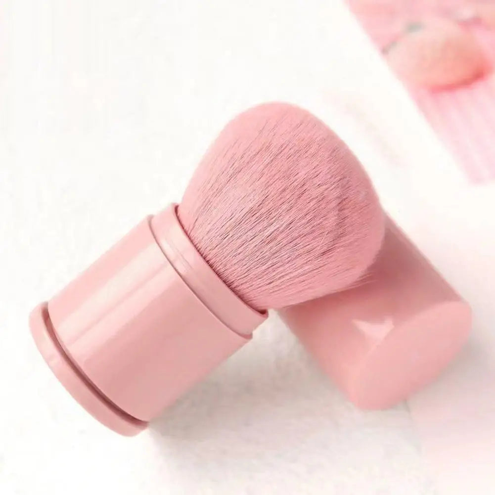 Retractable Mini Foundation Blush Brush