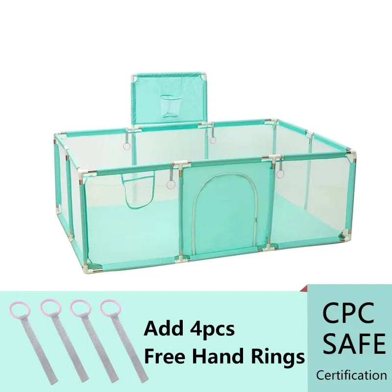 IMBABY Children's Game Indoor Playground Baby's Walking  Crawling Mat Fence Protective Fence  Baby Fence Safety  Play Pen