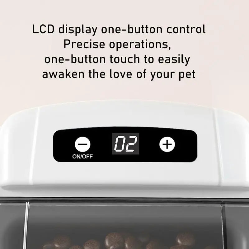Smart Automatic Pet Feeder – Timed Sensor Dispenser for Cats and Dogs, Dry & Wet Food Slow Feeder Bowl