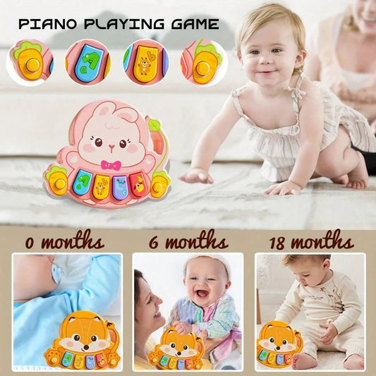 Kids Electronic Piano Toy Learning Music Animal Enlightenment Baby Toys Multifunctional Electronic Musical Instrument Toy Gifts