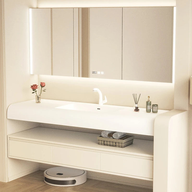 Modern Makeup Bathroom Cabinet Aesthetic Compact Organiser Minimalist Bathroom Cabinet Sink Princess Vestidores Salon Furniture